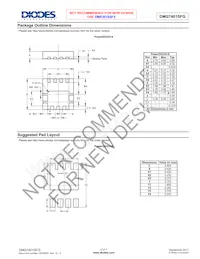 DMG7401SFG-13 Datasheet Pagina 6
