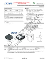 DMG7702SFG-13 Datasheet Cover