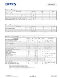 DMG9N65CTI Datasheet Page 2