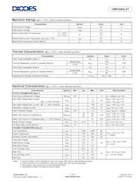 DMP2066LVT-13 Datasheet Pagina 2