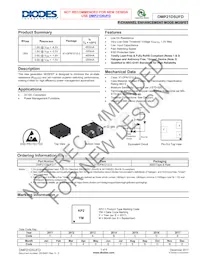 DMP21D5UFD-7 Datasheet Cover