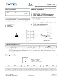 DMP2541UCB9-7 Datasheet Cover