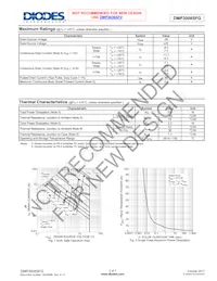 DMP3008SFG-13 Datasheet Page 2