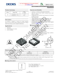 DMP3017SFG-13 Datasheet Cover