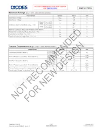 DMP3017SFG-13 Datasheet Page 2
