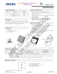 DMP3017SFV-7 Datasheet Cover