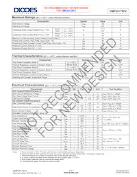 DMP3017SFV-7 Datasheet Page 2