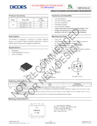 DMP3035LSS-13 Datasheet Cover