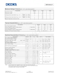 DMP3065LVT-13 Datasheet Page 2