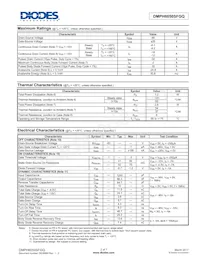 DMPH6050SFG-7數據表 頁面 2