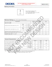 DMS3012SFG-13 Datasheet Page 2