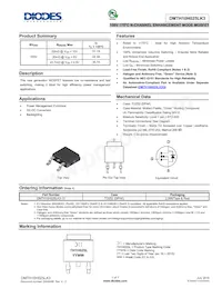 DMTH10H025LK3-13 Datasheet Cover