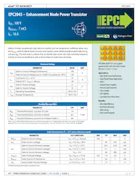 EPC2045ENGRT Datasheet Cover