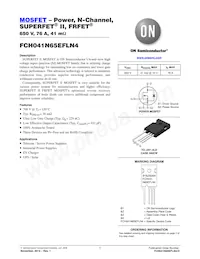 FCH041N65EFLN4 Datasheet Cover