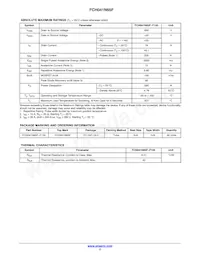 FCH041N65F-F155 Datasheet Page 2