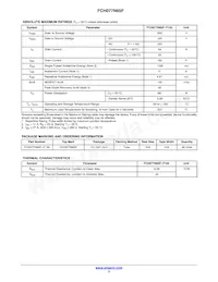 FCH077N65F-F155 Datasheet Page 2