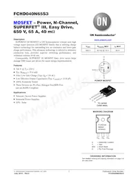 FCHD040N65S3-F155 Datasheet Copertura