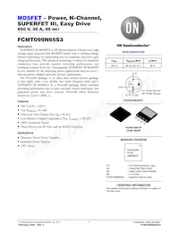 FCMT099N65S3 Datasheet Copertura