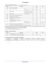 FCP099N65S3 Datasheet Page 2