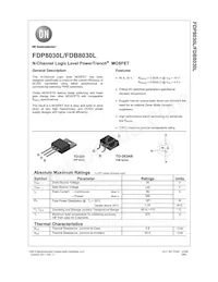 FDB8030L Datenblatt Cover