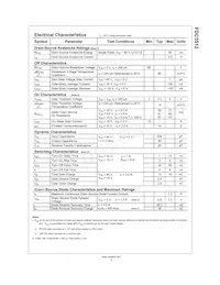 FDC3512_F095 Datasheet Page 2