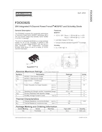 FDC6392S Datasheet Page 2