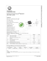 FDD8444-F085 Datasheet Copertura