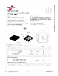 FDMC6675BZ-T Datasheet Pagina 2