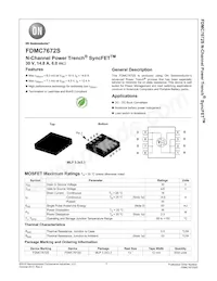 FDMC7672S-F126 Datasheet Cover