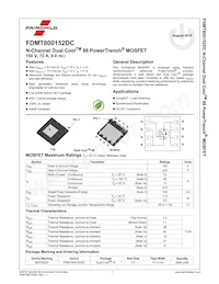 FDMT800152DC數據表 頁面 2