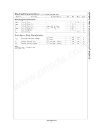 FDP8442-F085 Datasheet Page 3