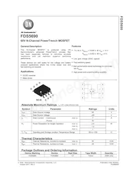 FDS5690-NBBM009A Datasheet Cover