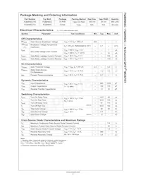 FQB8N60CTM-WS Datasheet Page 2