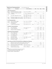 FQP6N70 Datasheet Page 3