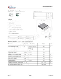 IAUS300N08S5N014ATMA1 데이터 시트 표지