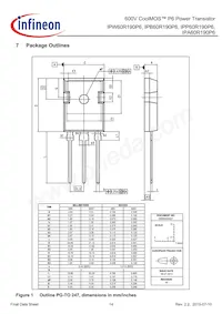 IPB60R190P6ATMA1 Datasheet Page 14