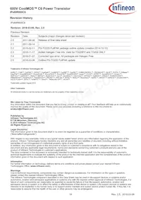 IPB60R600C6ATMA1 Datasheet Pagina 18