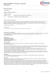 IPB65R280C6ATMA1 Datasheet Page 19