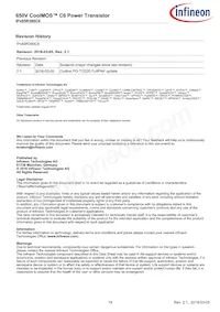 IPB65R380C6ATMA1 Datasheet Page 19