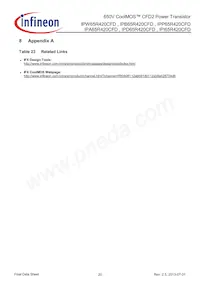 IPB65R420CFDATMA1 Datasheet Pagina 20