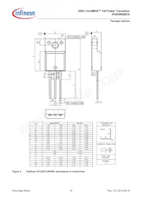 IPB65R600C6ATMA1 Datasheet Page 16