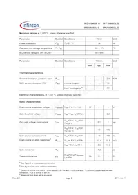 IPD105N03LGATMA1 Datasheet Page 2