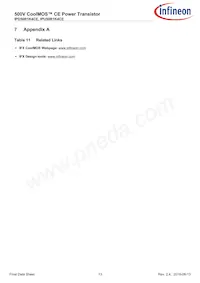 IPD50R1K4CEBTMA1 Datasheet Page 13
