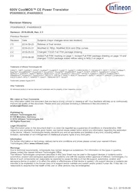 IPD60R800CEATMA1 Datasheet Page 16