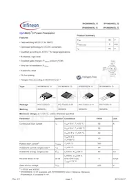 IPU060N03L G Datasheet Cover