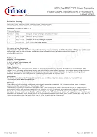 IPW60R330P6FKSA1 Datasheet Page 19
