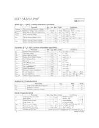 IRF1312PBF Datasheet Pagina 2