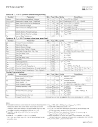 IRF1324STRLPBF Datasheet Page 2