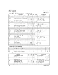 IRF6603TR1 Datasheet Page 2