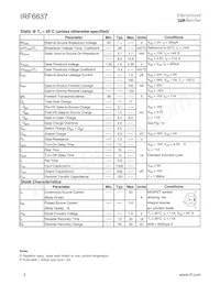IRF6637TR1 Datasheet Page 2
